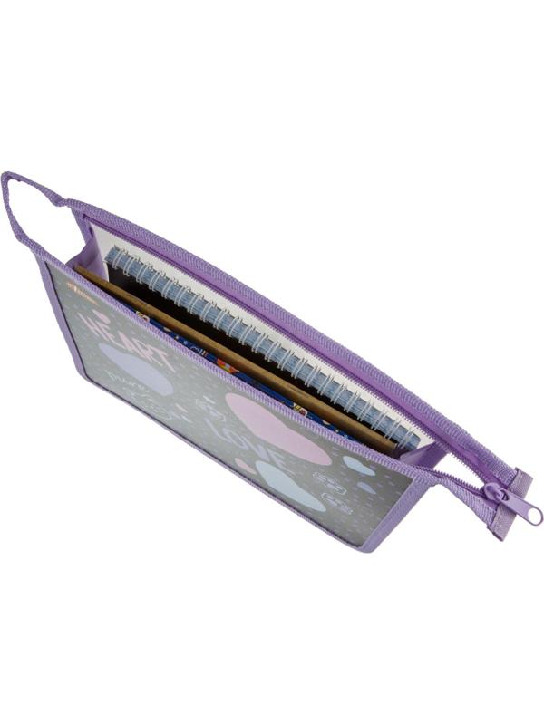 Папка для тетрадей №1School Heart, А5,  пластик, ПТ-713