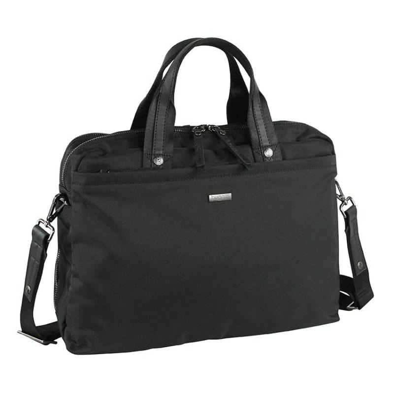 Портфель Сумка BUGATTI Contratempo 13'',чер.,нейлон,38х10х28см,9л,49824801