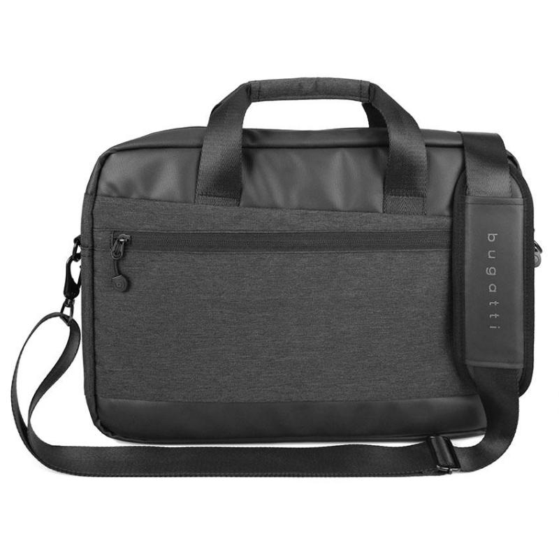 Портфель муж.BUGATTI Universum 15'',графит.,полиэстер,38х7х27см,7л,49392901