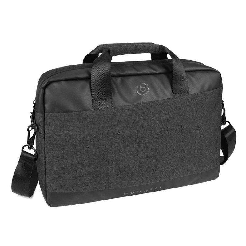 Портфель муж.BUGATTI Universum 15'',графит.,полиэстер,38х7х27см,7л,49392901