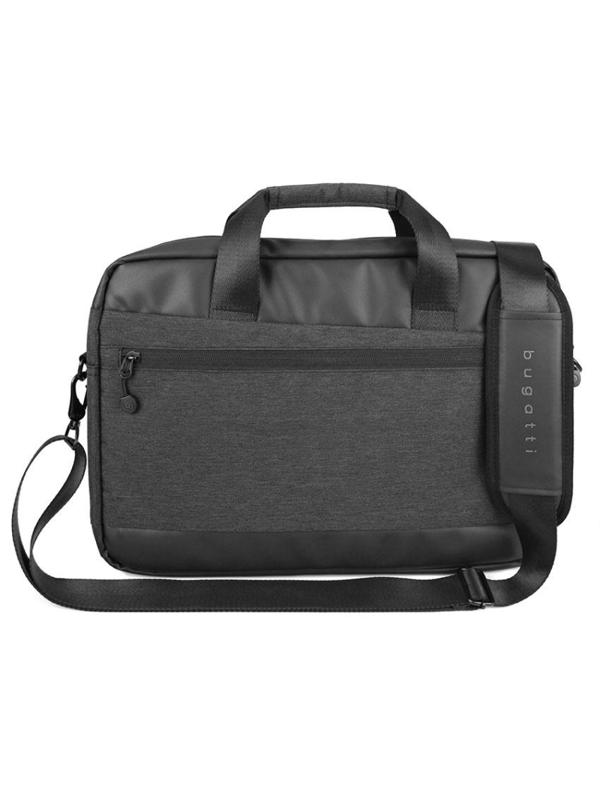 Портфель муж.BUGATTI Universum 15'',графит.,полиэстер,38х7х27см,7л,49392901
