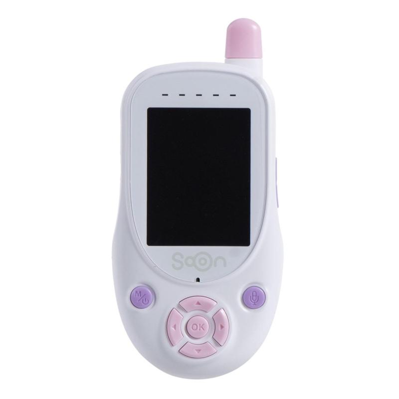 Видеоняня SOON CARE (2.4, двусторон. связь, колыбельные, 700mAh) SBM010WP