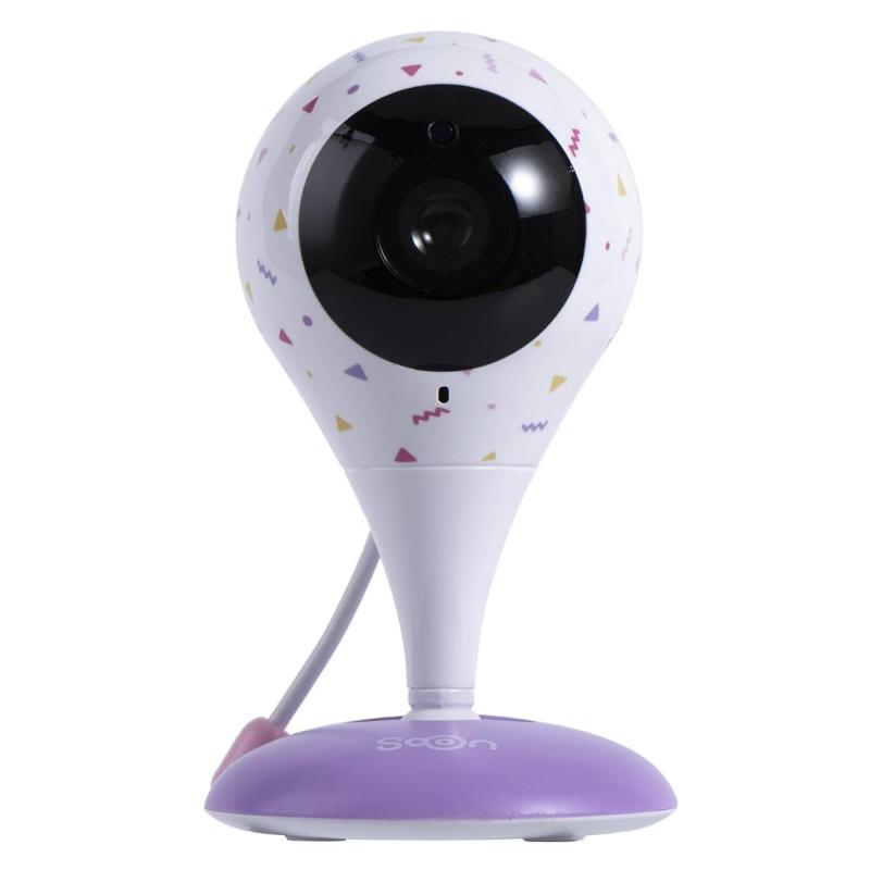 Видеоняня SOON CARE (2.4, двусторон. связь, колыбельные, 700mAh) SBM010WP