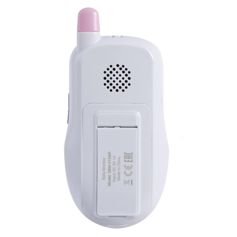 Видеоняня SOON CARE (2.4, двусторон. связь, колыбельные, 700mAh) SBM010WP