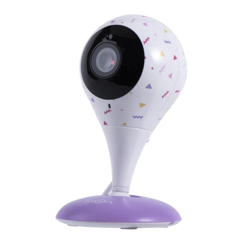 Видеоняня SOON CARE (2.4, двусторон. связь, колыбельные, 700mAh) SBM010WP