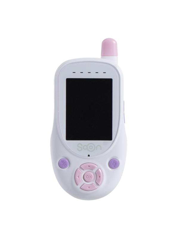 Видеоняня SOON CARE (2.4, двусторон. связь, колыбельные, 700mAh) SBM010WP