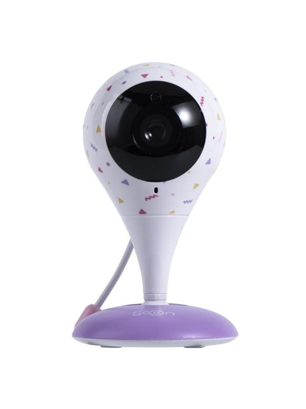 Видеоняня SOON CARE (2.4, двусторон. связь, колыбельные, 700mAh) SBM010WP