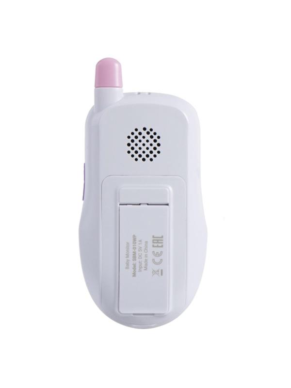 Видеоняня SOON CARE (2.4, двусторон. связь, колыбельные, 700mAh) SBM010WP