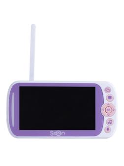 Видеоняня SOON STAR (5, двусторон.связь, колыбельные, 1500mAh) SBM050WP