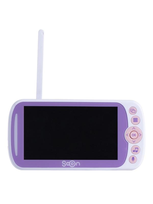 Видеоняня SOON STAR (5, двусторон.связь, колыбельные, 1500mAh) SBM050WP