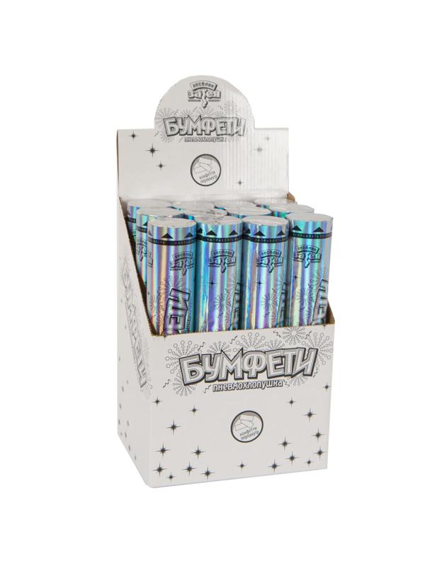 Хлопушка Бумфети 30см конф перламутр,1501-4844