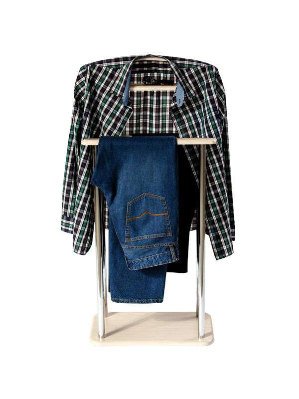 Вешалка KF_костюмная Элдридж дуб беленый