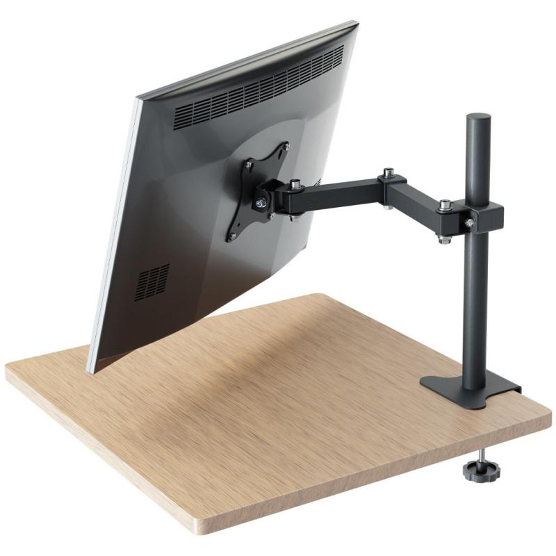 Кронштейн _СНМ для 1 монитора 'К-501' настольный наклонно-поворотный черный