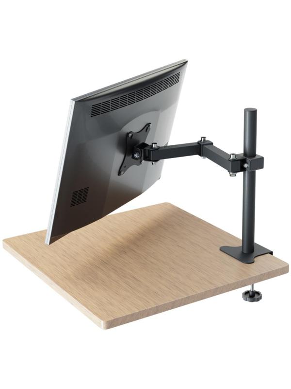 Кронштейн _СНМ для 1 монитора 'К-501' настольный наклонно-поворотный черный