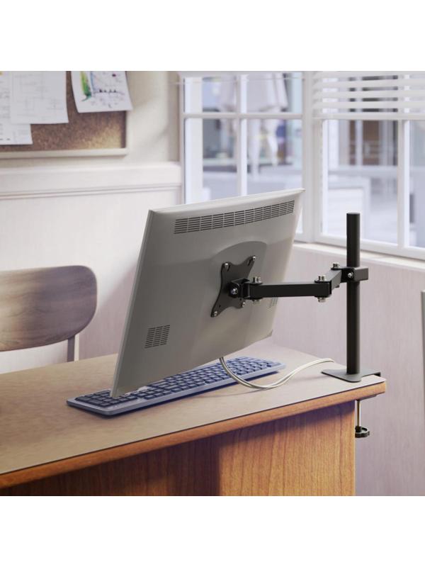 Кронштейн _СНМ для 1 монитора 'К-501' настольный наклонно-поворотный черный