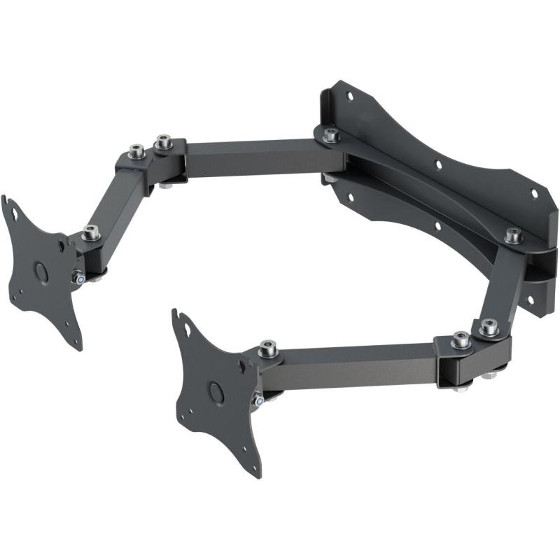 Кронштейн _СНМ для 2 мониторов 'К-512' настенный наклонно-поворотный черный