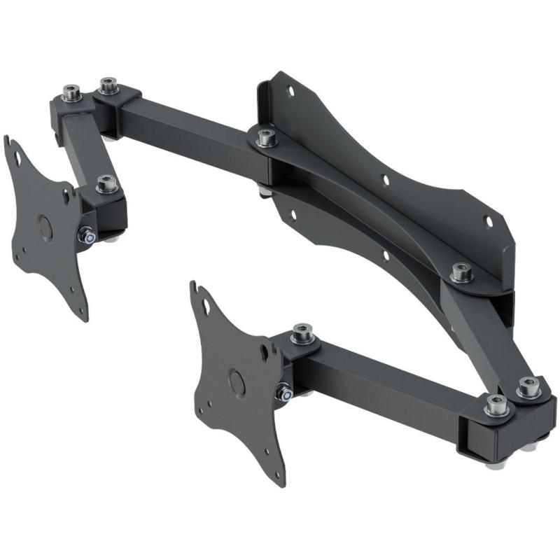 Кронштейн _СНМ для 2 мониторов 'К-512' настенный наклонно-поворотный черный