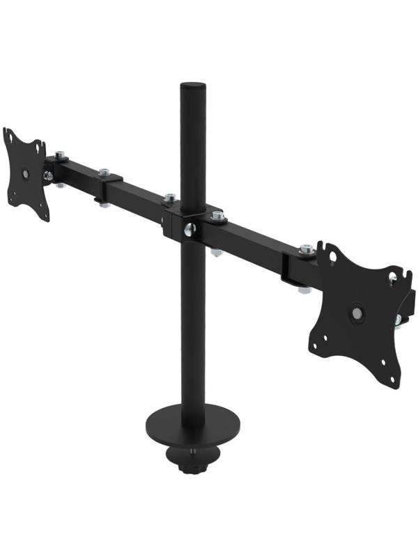 Кронштейн _СНМ для 2 мониторов 'К-522' настольный наклонно-поворотный черн