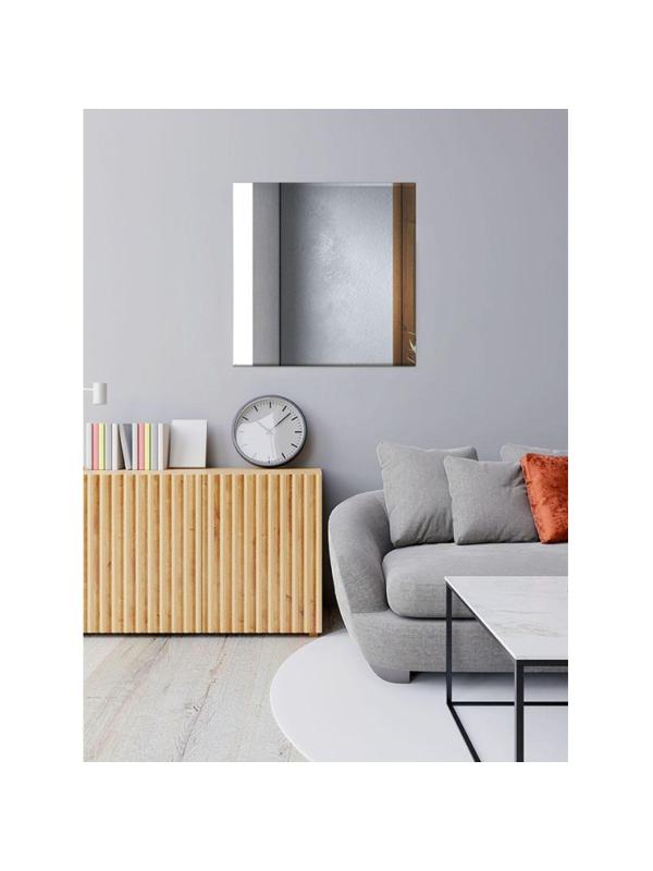 Зеркало KD_ настенное Комус с фацетом 600Х600 квадрат