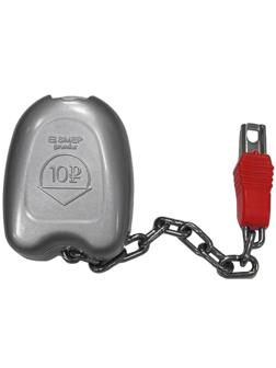 Замок монетница SM_ Lock 1 металл на 1 монету 10 рублей