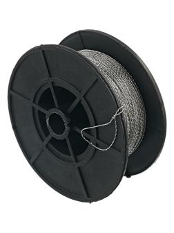 Проволока для опломбирования витая 100м, диаметр 0,65мм, нержавейка,20шт/уп