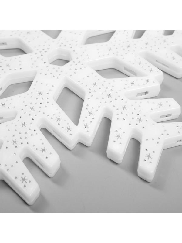 Фигура светодиодная Снежинка 40 см, мульти (RG/RB) 1077221