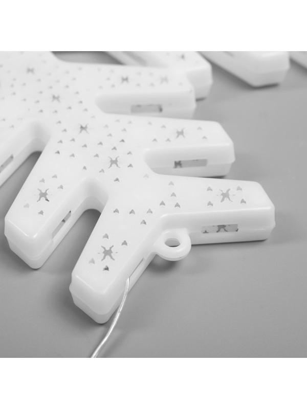 Фигура светодиодная Снежинка 40 см, мульти (RG/RB) 1077221