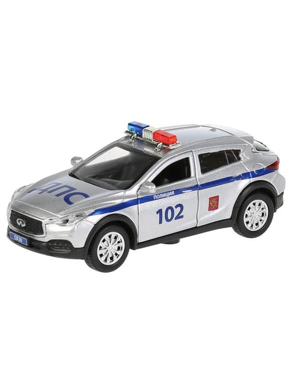 Игрушка ПОЛИЦИЯ Технопарк INFINITI QX30 12см мет, QX30-P-SL