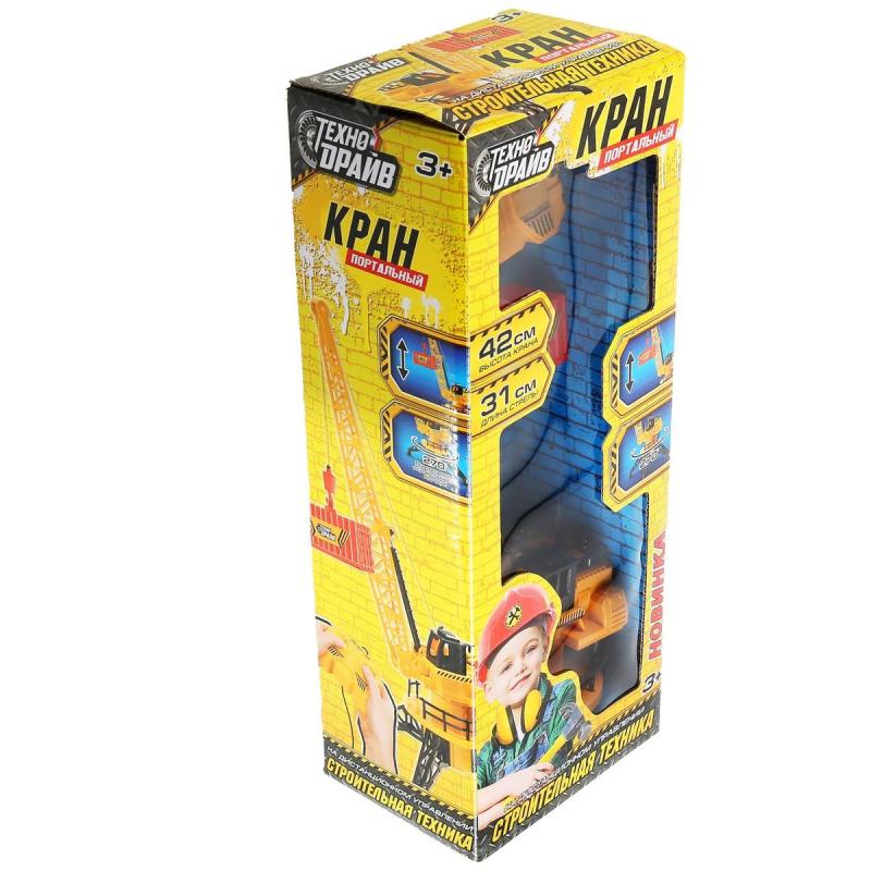 Игрушка КРАН БАШЕННЫЙ Технодрайв на дист/упр в кор. A749-H10007-R