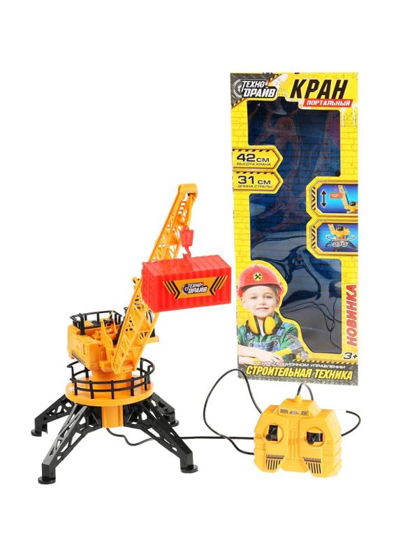 Игрушка КРАН БАШЕННЫЙ Технодрайв на дист/упр в кор. A749-H10007-R