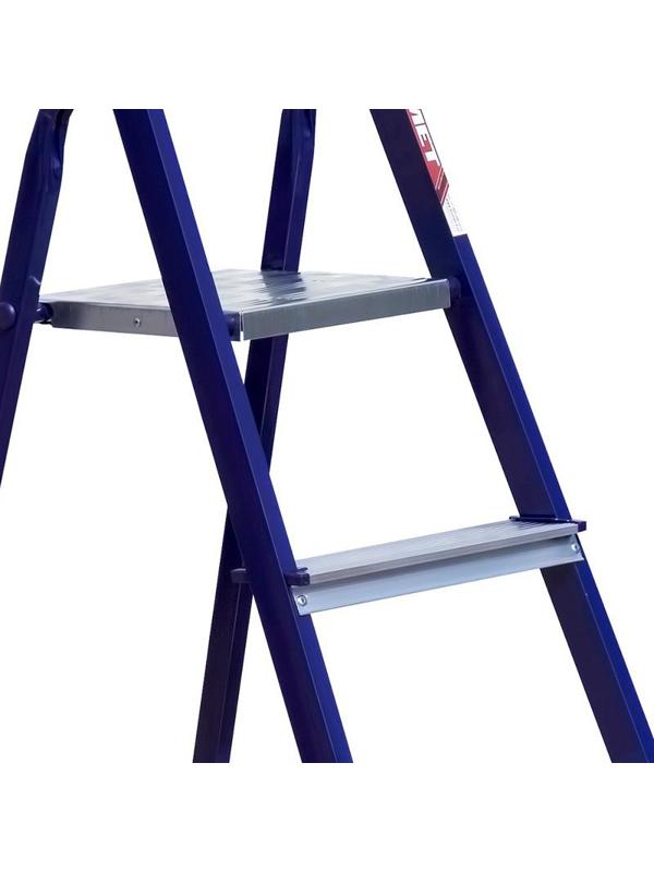 Стремянка Алюмет стальная окрашенная с алюминиевыми ступенями  7 ст. М8407