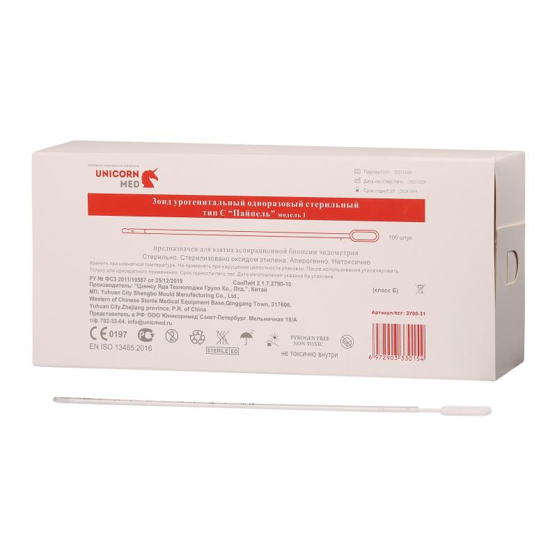 Зонд урогенитальный стерил., Пайпель, тип С, Unicornmed