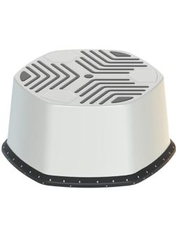 Табурет-стремянка передвижной EVR STEPP MINI 503277, серый