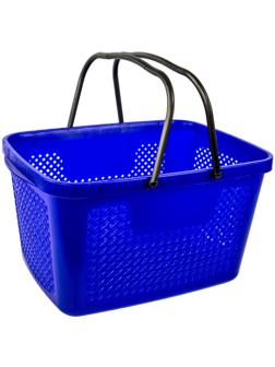Корзина покупательская UNI_0220908 синий 285х400х230
