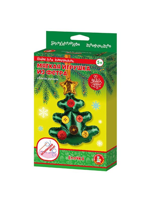 Набор для шитья игрушки мягкой из фетра Елочка 04255