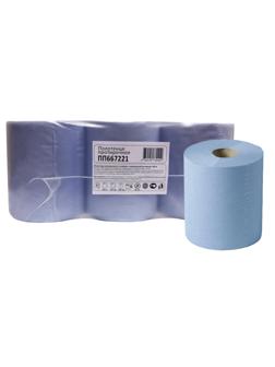 Бумага протирочная полотенце 2сл 22х30 200м d 6 см центр. вытяжка 6 рул/уп