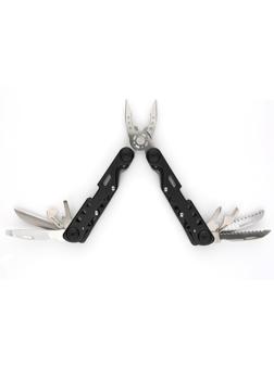 Мультитул Stinger, сталь (черно-серебристый), 13 инструментов