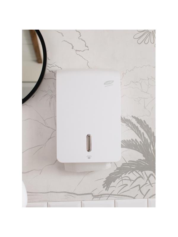 Диспенсер для полотенец лист Luscan Prof Etalon Z-слож maxi белый 151061