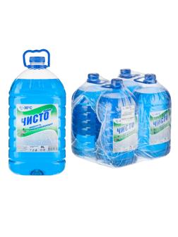 Жидкость незамерзающая Чисто Плюс -30 С 4л ПЭТ 4 штуки/упаковка