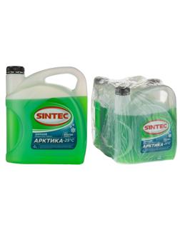 Жидкость незамерзающая Sintec Арктика  -25 С 4л фирм. кан. 3 штуки/упаковка