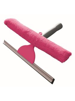 Сгон (склиз) YORK с насадкой из микрофибры для мытья окон