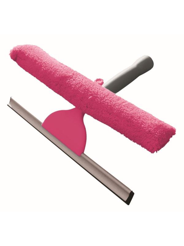 Сгон (склиз) YORK с насадкой из микрофибры для мытья окон