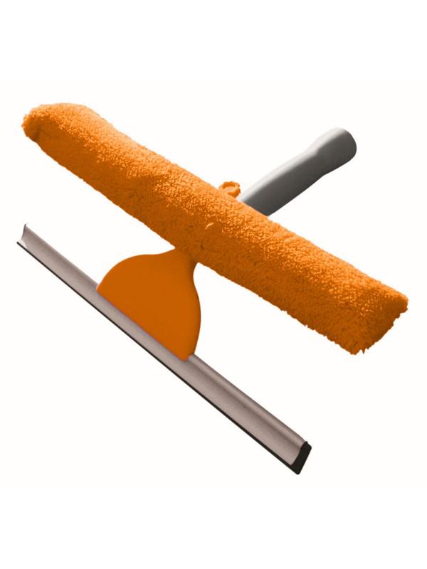 Сгон (склиз) YORK с насадкой из микрофибры для мытья окон