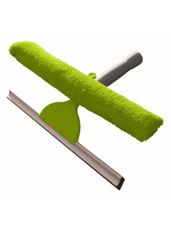 Сгон (склиз) YORK с насадкой из микрофибры для мытья окон