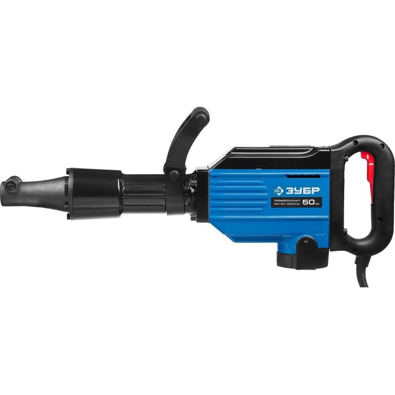 Отбойный молоток ЗУБР ЗМ-50-2000 ВК, HEX28, 50 Дж, 2000 Вт