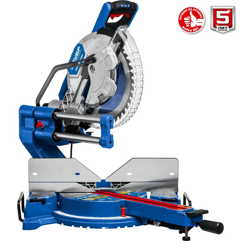 Пила торцовочная с протяжкой ЗУБР d305х30 мм, 2000Вт (ППТ-305-П)