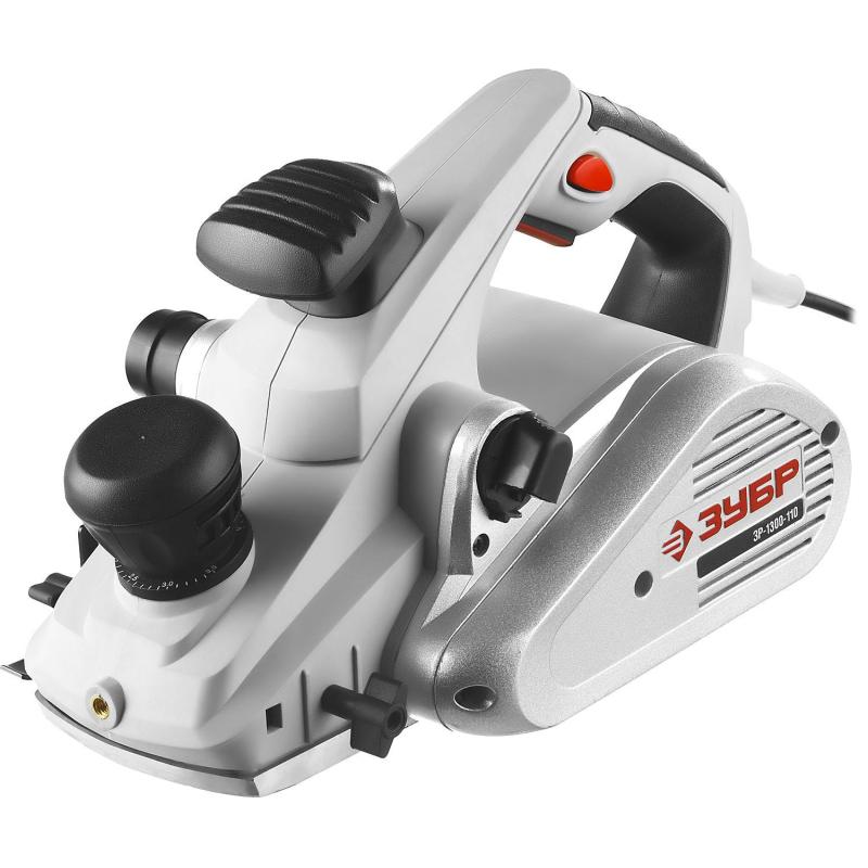 Электрорубанок ЗУБР Мастер 1300Вт, 110мм со станиной (ЗР-1300-110)