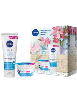 Подарочный набор Nivea гель д/ум 225 мл, крем д/лица 100 мл 48125-00517-01