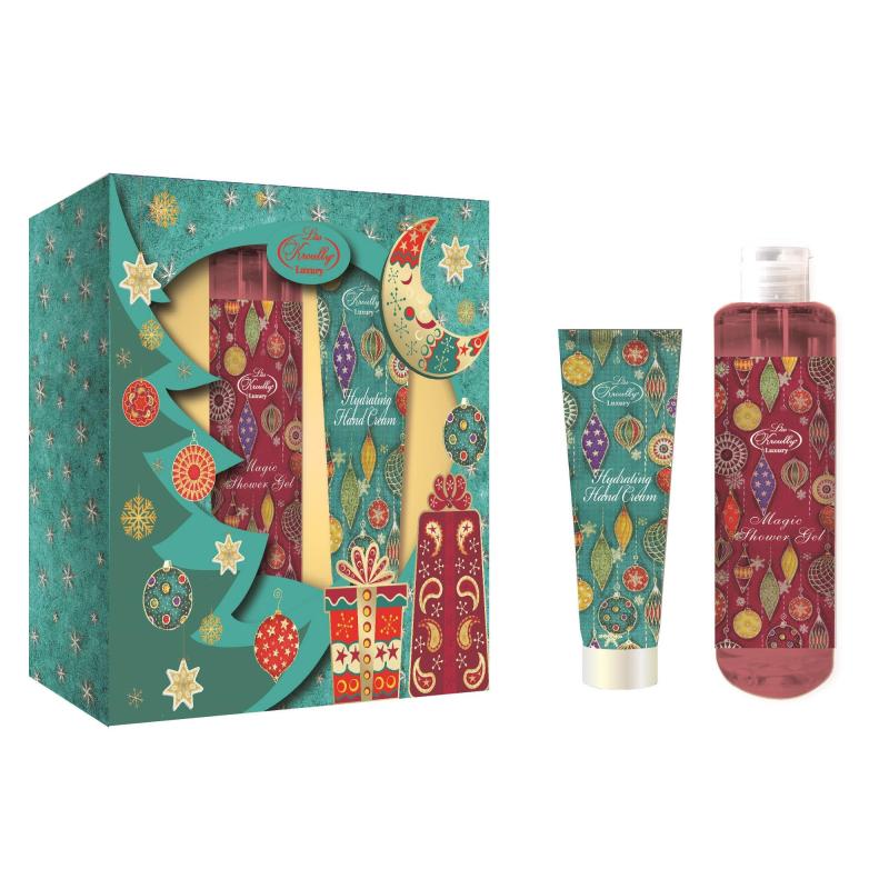 Подарочный набор NY-2204 Гель д/душа 260мл, Крем д/рук LISS KROULLY 75мл