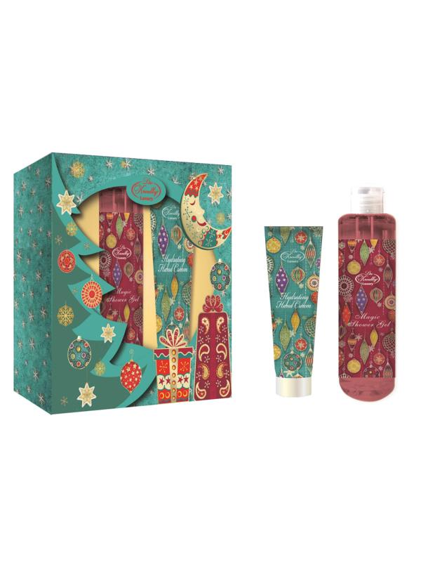 Подарочный набор NY-2204 Гель д/душа 260мл, Крем д/рук LISS KROULLY 75мл